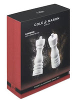 Cole & Mason - London Mills White Gloss Gift Set 18cm