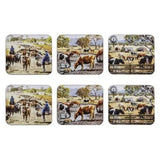 Ashdene Grazing Paddocks - Assorted Coasters 6 Pack