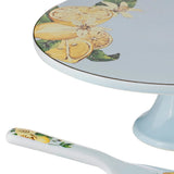 Ashdene Citrus Blooms - Footed Cake Stand & Server Set