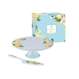 Ashdene Citrus Blooms - Footed Cake Stand & Server Set