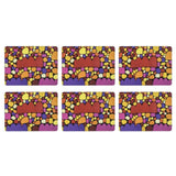 Ashdene Puli Puli Placemat 6 Pack - Graphite