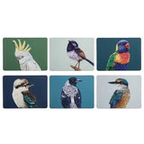 Ashdene Modern Birds - Assorted Placemats (Pack of 6)
