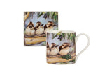 Ashdene Babies of the Bush Mug & Coaster Set - Kookaburra