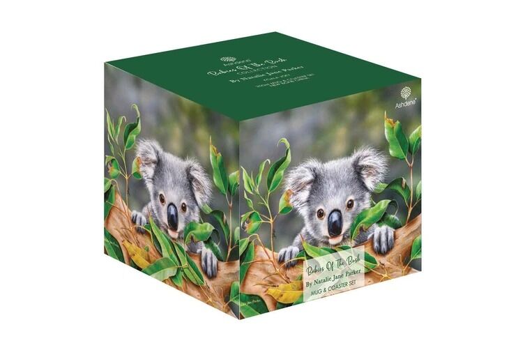 Ashdene Babies of the Bush Mug & Coaster Set - Koala Joey