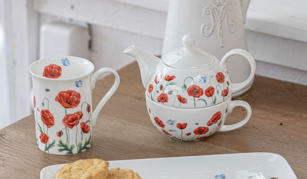Ashdene Poppy Fields - Can Mug