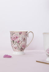 Ashdene Raspberry Rose - Pink Footed Mug