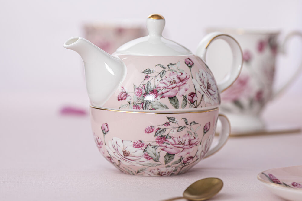 Ashdene Raspberry Rose - Tea For One