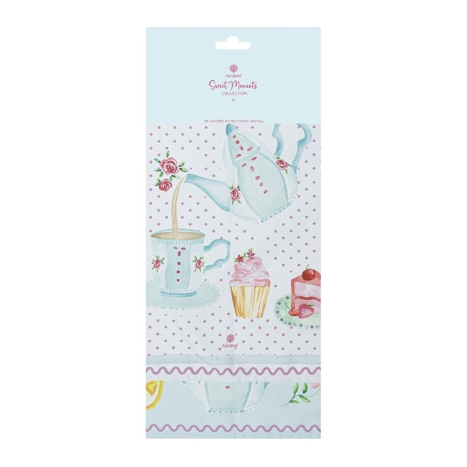 Ashdene Sweet Moments - Kitchen Towels (Pack of 2)