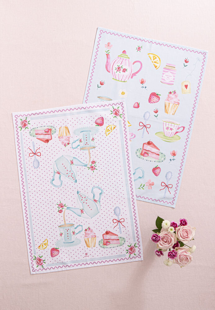 Ashdene Sweet Moments - Kitchen Towels (Pack of 2)
