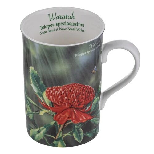 Ashdene Botanical Emblems - Waratah Mug