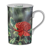Ashdene Botanical Emblems - Waratah Mug