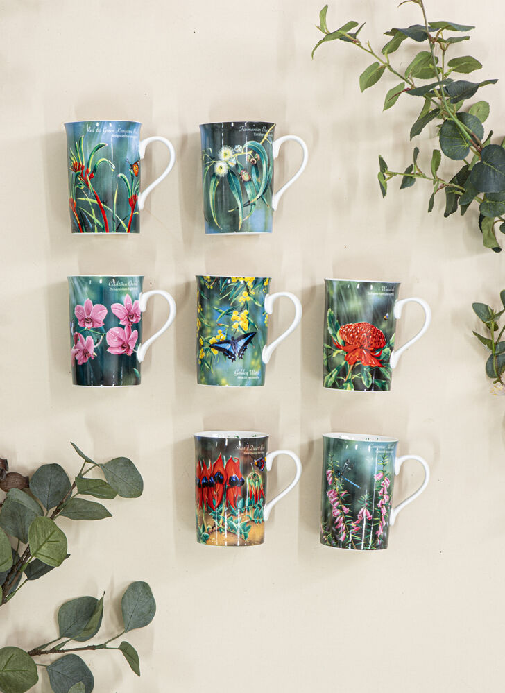 Ashdene Botanical Emblems - Blue Gum Mug