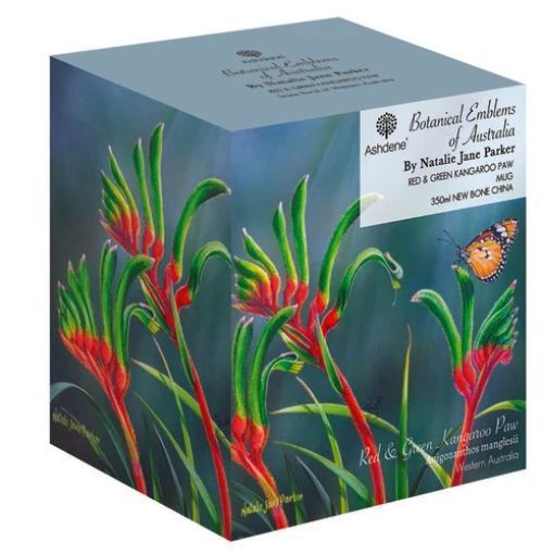 Ashdene Botanical Emblems - Kangaroo Paw Mug