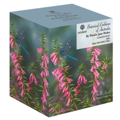 Ashdene Botanical Emblems - Common Heath Mug