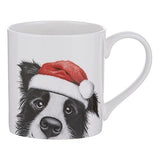 Ashdene Santa Paws - Border Collie Mug