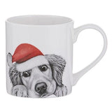 Ashdene Santa Paws - Golden Retriever Mug