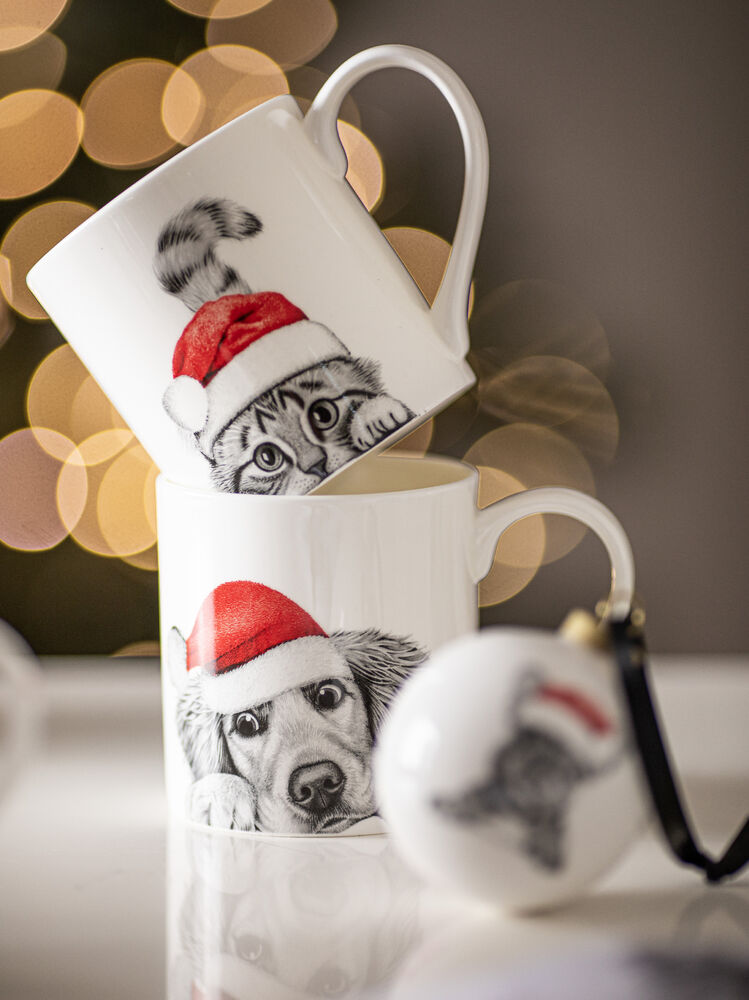 Ashdene Santa Paws - Golden Retriever Mug