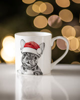 Ashdene Santa Paws - French Bulldog Mug