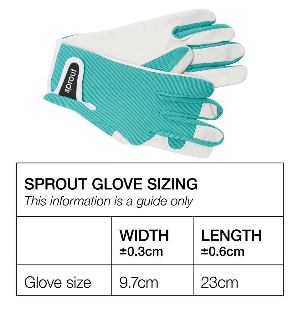 Sprout Goatskin Gardening Gloves - Fiesta Sun