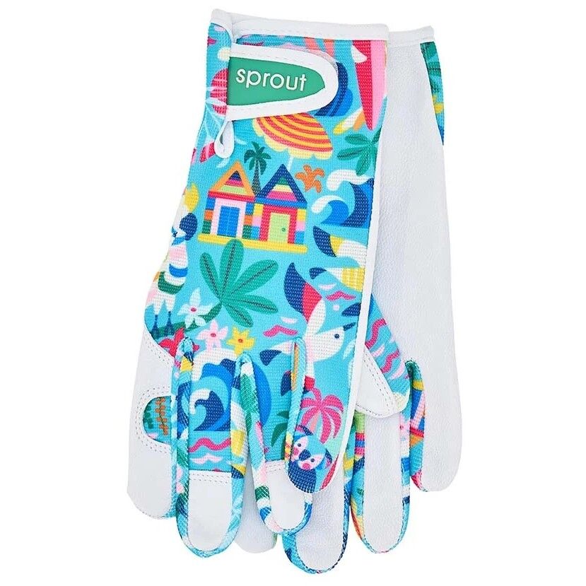 Sprout Goatskin Gardening Gloves - Aussie Summer
