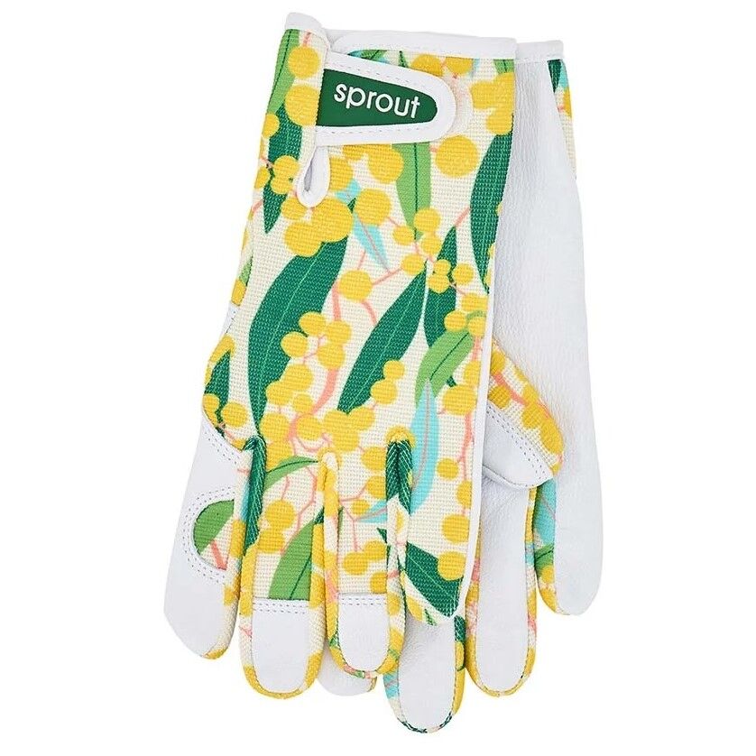 Sprout Goatskin Gardening Gloves - Wattle