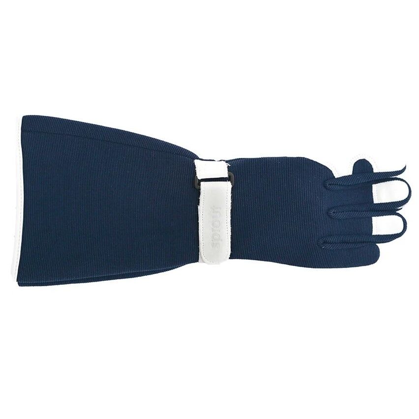 Sprout Long Sleeve Gardening Gloves - Navy