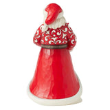 Jim Shore Heartwood Creek Blooms of the Season - Santa with Blooming Amaryllis