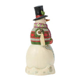 Jim Shore Heartwood Creek - Snowman & Hanging Sign
