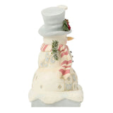 Jim Shore Heartwood Creek White Woodland - Snowman Top Hat