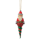 Jim Shore Heartwood Creek - Santa Finial Shape Hanging Ornament
