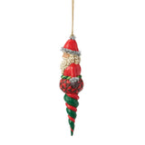 Jim Shore Heartwood Creek - Santa Finial Shape Hanging Ornament