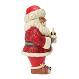 Jim Shore Heartwood Creek - Santa with Hot Cocoa & Cookie Pint Sized Figurine