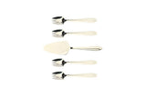 Splayd Cake Server And Splayd Stainless Steel Mirror Set of 5