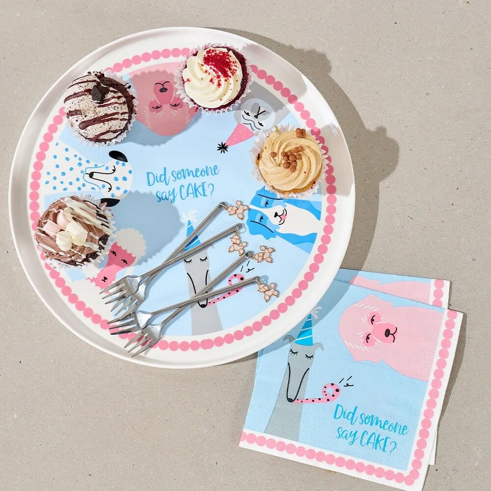 Annabel Trends Serving Plate - Did Someone Say Cake?