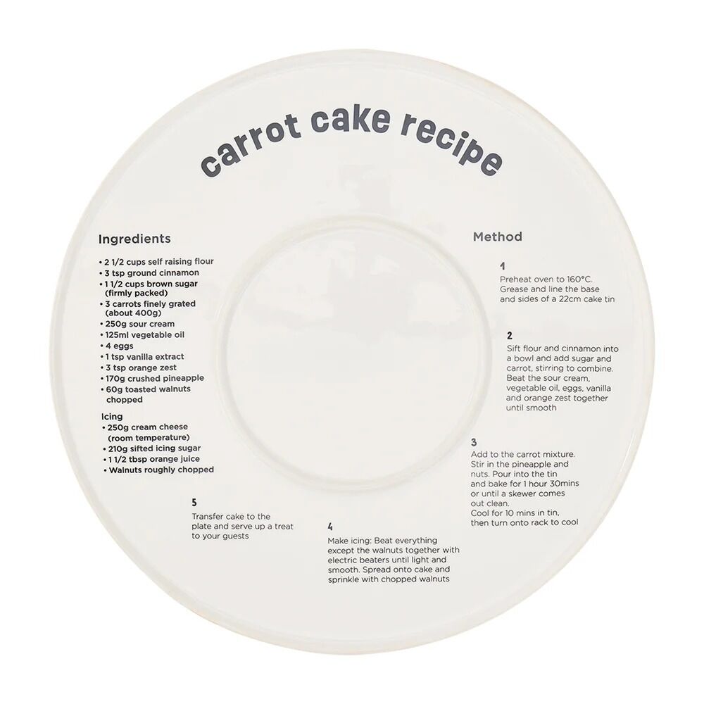 Annabel Trends Serving Plate - Life Is Short, Eat The Cake