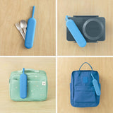 Omie - OmieBox UP Pod & Utensil Set 3pc Azure