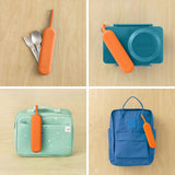Omie - OmieBox UP Pod & Utensil Set 3pc Sunny