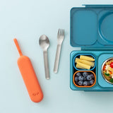Omie - OmieBox UP Pod & Utensil Set 3pc Sunny