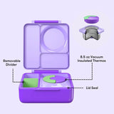Omie - OmieBox Hot & Cold Bento Box Lilac Purple