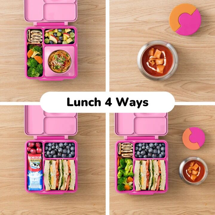 Omie - OmieBox Hot & Cold Bento Box Pixie Pink