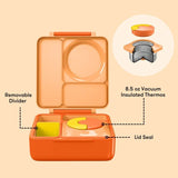 Omie - OmieBox Hot & Cold Bento Box Poppy Orange