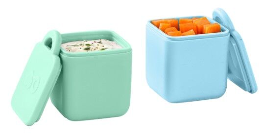 Omie - OmieDip Silicone Containers (Set of 2) Blue Mint