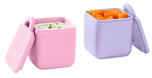 Omie - OmieDip Silicone Containers (Set of 2) Pink Purple