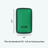 Omie - OmieChill Freezable Food Pouch Green