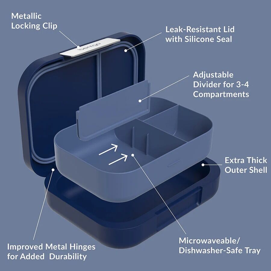 Bentgo - Modern Lunch Box Navy