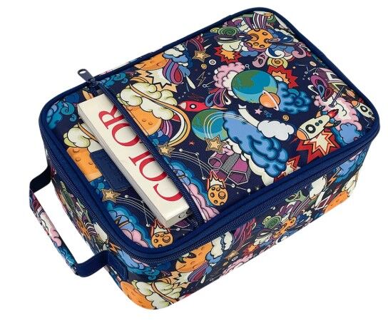 Sachi Insulated Junior Lunch Bag - Alien Adventures