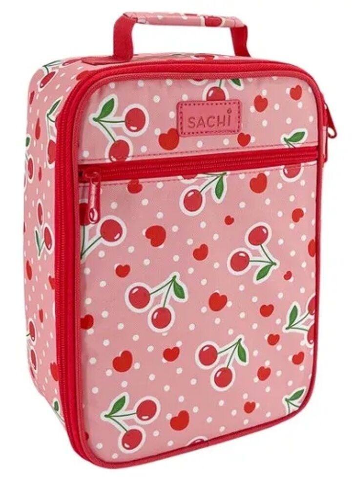 Sachi Insulated Junior Lunch Bag - Cherry Crush
