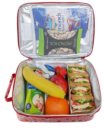 Sachi Insulated Junior Lunch Bag - Cherry Crush