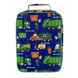 Sachi Insulated Junior Lunch Bag - Garbage Trucks