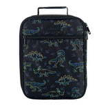 Sachi Insulated Junior Lunch Bag - Neon Dinosaurs